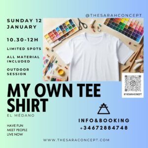 My Own Tee-shirt - Monthly Workshop